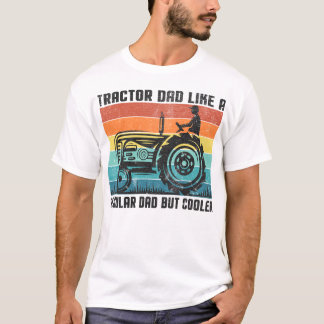 T-shirt Papa Tracteur : Comme Un Père Régulier Mais Glaciè