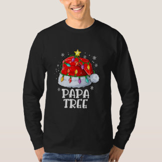T-shirt Papa Tree Noël Noël Noël Noël Joyeux Pyjama de Noë