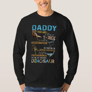 T-shirt Papa Tu Es Aussi Fort Que T Rex Aussi Intelligent 