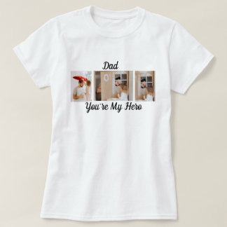 T-shirt Papa, tu es mon héros