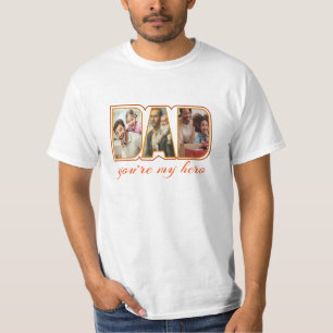 T-shirt Papa, tu es mon héros