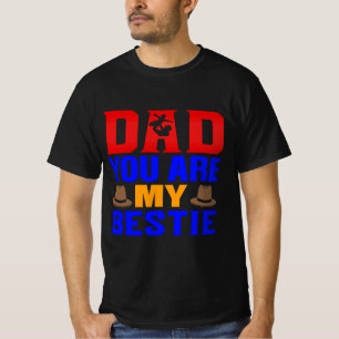T-shirt Papa, tu es mon meilleur ami