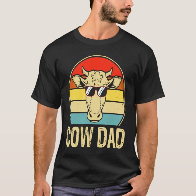 T-shirt Papa Vache (Devant)