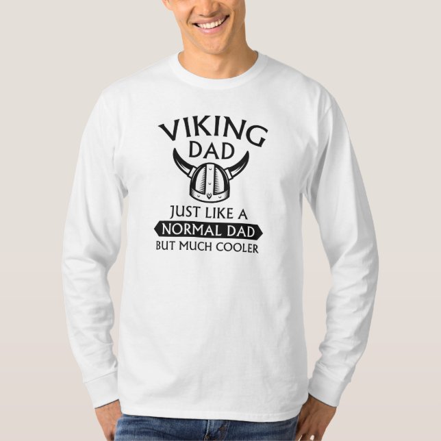 T-shirt Papa viking (Devant)