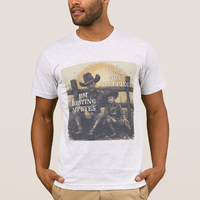 T-shirt papa vintage (Devant)