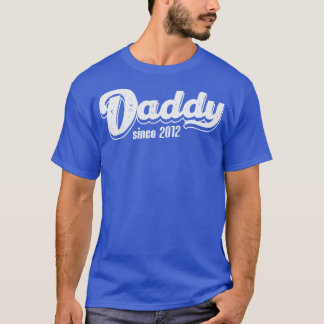 T-shirt Papa vintage depuis 2012