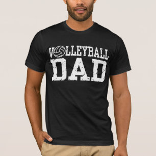 T-shirt Papa volley-ball