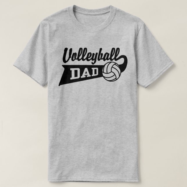 T-shirt Papa volley-ball (Design devant)