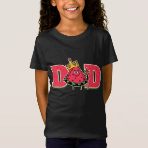 T-Shirt Papa Watermelon Design - Fruit melon d'été amusant
