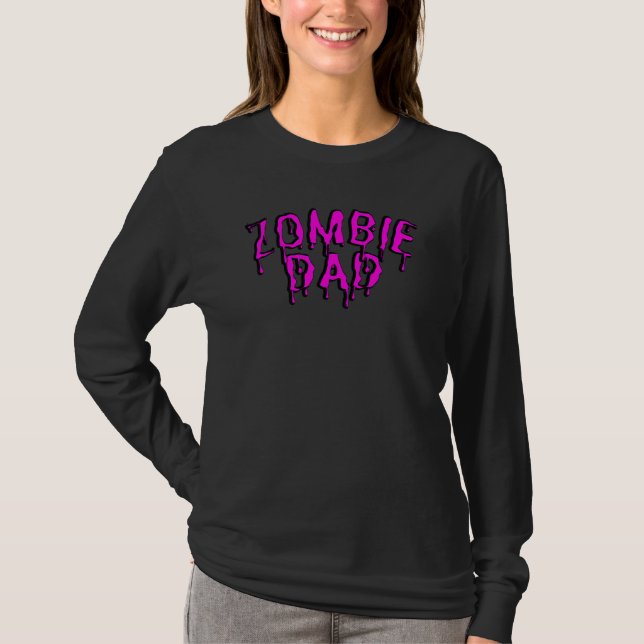 T-shirt Papa zombie (Devant)
