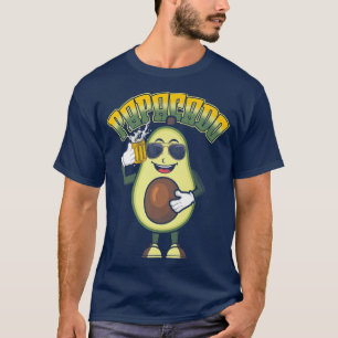 T-shirt Papacado Boisson de bière Nouveau Papa Papa Papa P