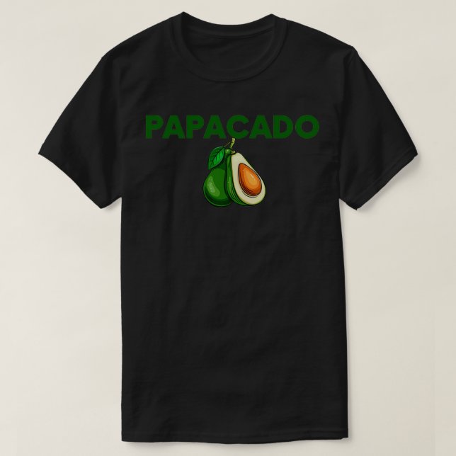 T-shirt Papacado Funny Papacado Papa Cadeau pour amoureux  (Design devant)