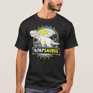 T-shirt Papap Mens Des Petits-Enfants Hommes Trex Papapsau