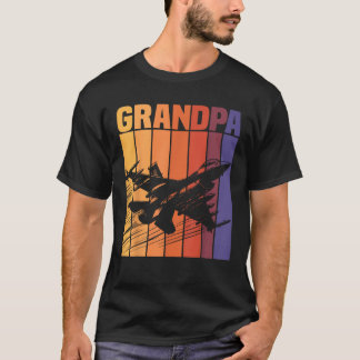 T-shirt Papapa Famille Correspondant Rétro Militaire Chass