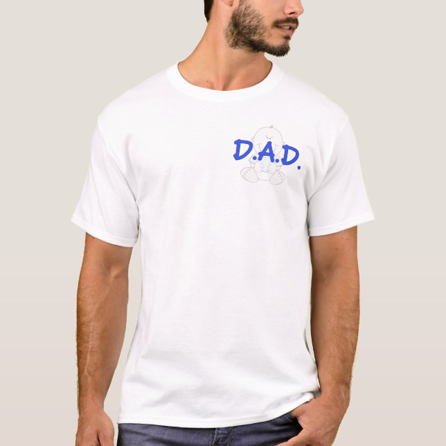 T-shirt Papas contre des couches-culottes (Devant)