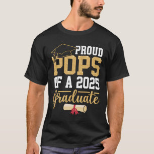 T-shirt Papas fiers d'un diplômé senior de la promotion 20