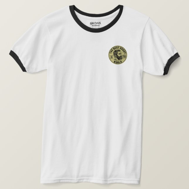 T-shirt Papas Légendaires Cool – Conception de Typographie (Design devant)