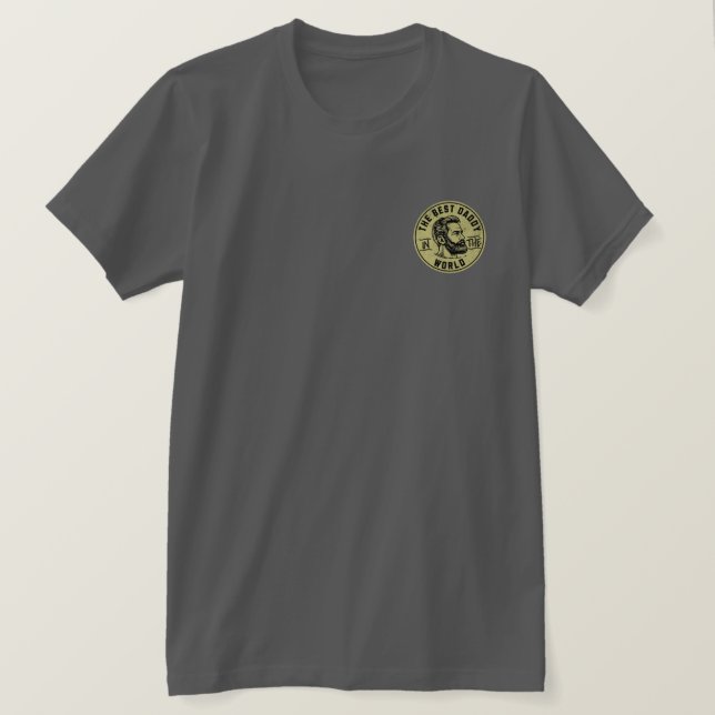 T-shirt Papas Légendaires Cool – Conception de Typographie (Design devant)
