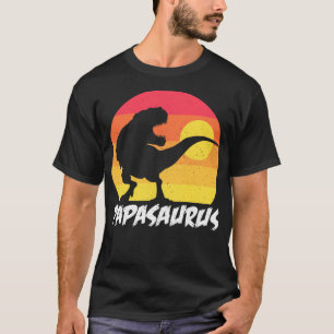 T-shirt Papasaurus Pour la Fête des pères et tous les jour
