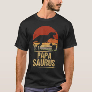 T-shirt Papasaurus Rex Famille Dinosaure Rex Dino Pères Da