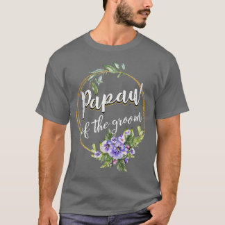 T-shirt Papaw du marié fête de mariage enterrement de vie 