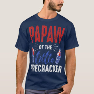 T-shirt Papaw Du Petit Pirateur 4 juillet Naissance