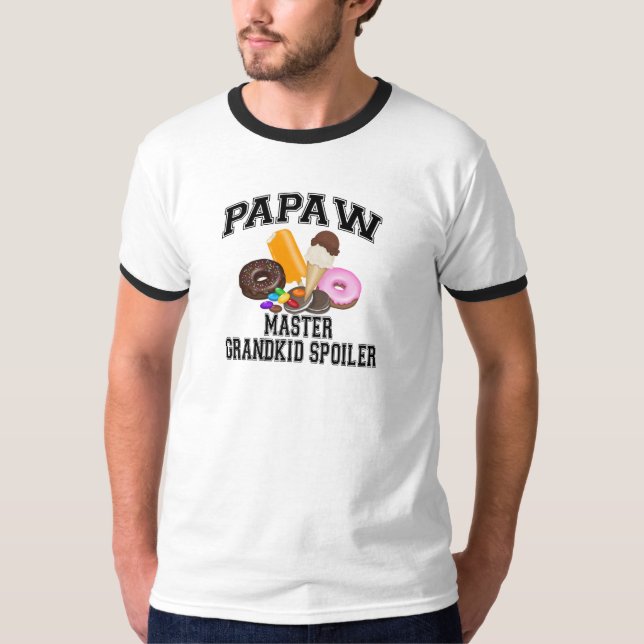 T-shirt Papaw, le petit-enfant gâcheur (Devant)