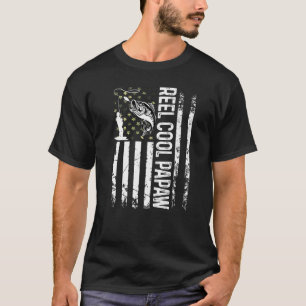 T-shirt Papaw super cool pour papa pêcheur homme journée f