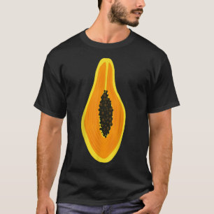 T-shirt Papaya Fruit Halloween Costume drôle