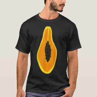 T-shirt Papaya Fruit Halloween Costume drôle