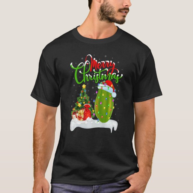 T-shirt Papaya Fruit  Xmas Decorations Santa Papaya Christ (Devant)