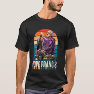 T-shirt Pape François Vatican Catholique Saint