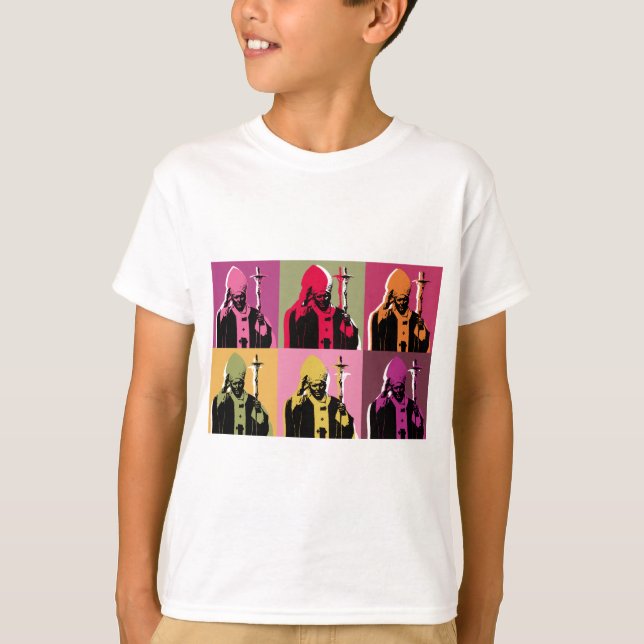 T-shirt Pape Jean Paul II (Devant)