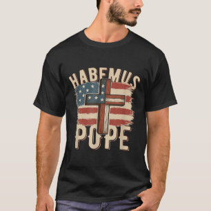 T-shirt Pape Léon Xiv Église Catholique Foi Chrétienne Pap