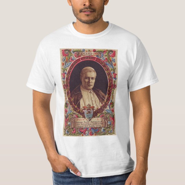 T-shirt Pape Pius X (Devant)
