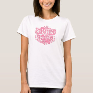 T-shirt Papel Picado Révélation du Sexe Équipe Rose