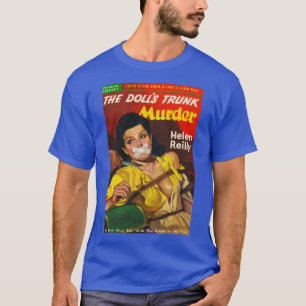 T-shirt Paperback détective vintage à bouilli dur 1