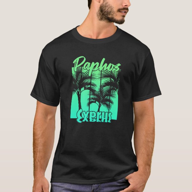 T-shirt Paphos Chypre (Devant)