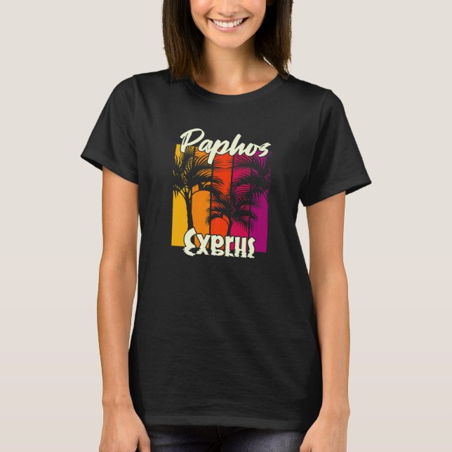 T-shirt Paphos Chypre  3 (Devant)