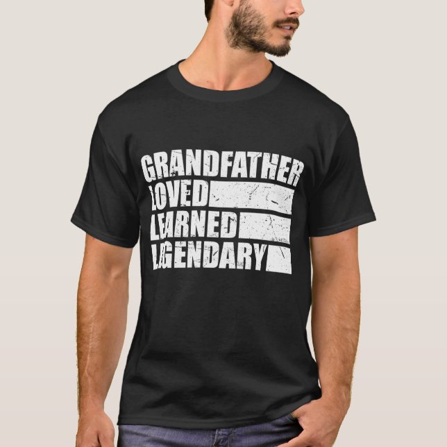 T-shirt Papi aimait érudit légendaire (Devant)