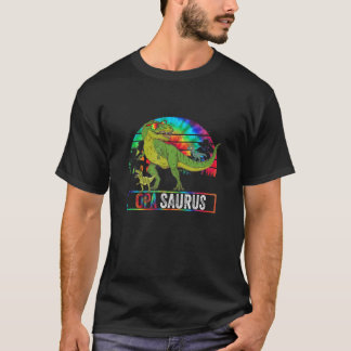T-shirt Papi Dinosaur Funny Papa Opasaurus 2 Deux Gamins 2