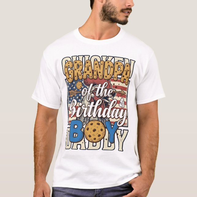 T-shirt Papi du gâteau d'anniversaire Cookie Milk Shirt De (Devant)