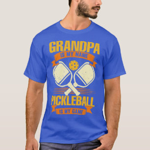 T-shirt Papi est mon nom Pickleball est mon jeu
