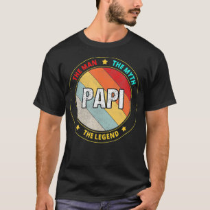 T-shirt Papi L'Homme Le Mythe La Légende 