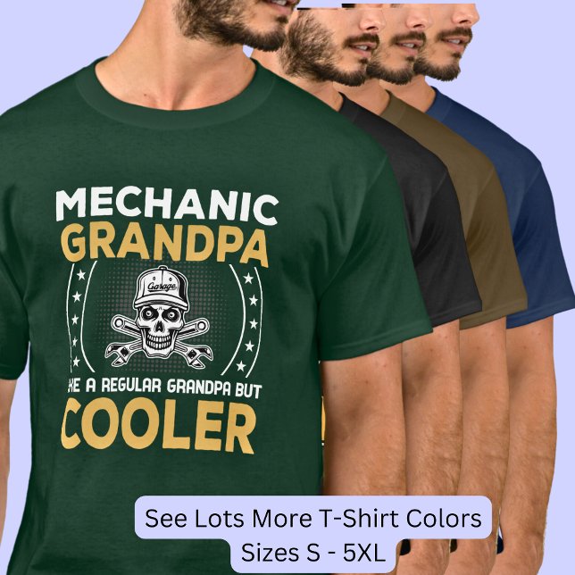 T-shirt Papi Mécanicien Rafraîchisseur (Créateur téléchargé)