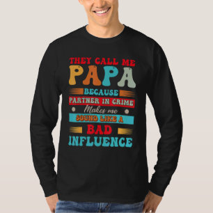 T-shirt Papi Papy Complice