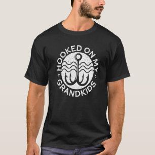 T-shirt Papi pêcheant des petits-enfants en détresse