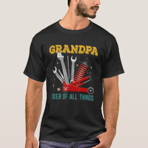 T-shirt Papi réparateur de toute chose Ingénieur mécanicie