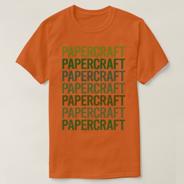 T-shirt Papier à papier vert (Design devant)
