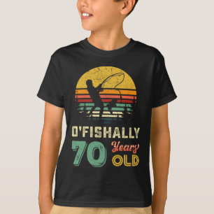 T-shirt Papier cadeau pour grand-père de 70 ans pour son 7